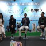 Dari ki-kan Kasandra Putranto - Psikolog, Anna Lumintang - Brand & Marketing Manager PT Airpro Fragrances Indonesia, Harris J -CEO Airpro Indonesia, Yustinus Juan - Area Head Jabodetabek Gojek