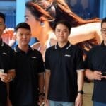 Kevin Hutabarat, Marketing Manager_ Donny Dermawan, CFO_ Novianto, E-commerce Manager_ Ruvindy Widjaja, COO.